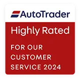 AutoTrader Highly Rated for our customer service 2024
